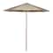 9ft. Outdoor Patio Market Umbrella with Wooden Pole